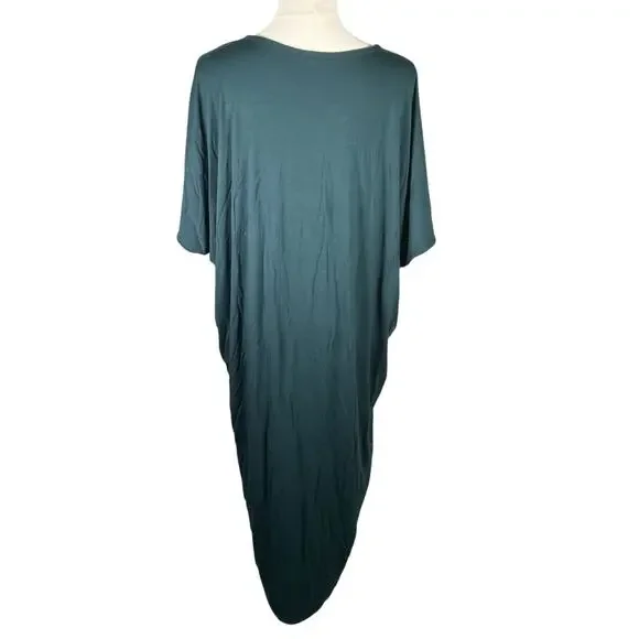 Dwell & Slumber Caftan Dress M/L Green Modal Maxi Lounge Gown Pockets Sleep Intimates Dwell & Slumber Caftan Dress M/L Green Modal Maxi Lounge Gown Pockets Sleep Intimates